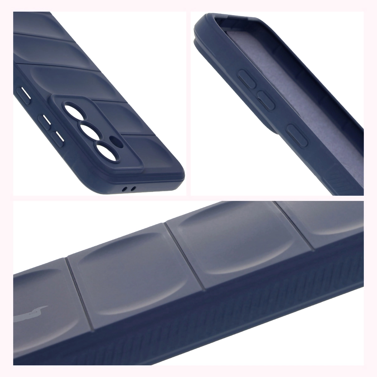 Etui Bizon Tur do Galaxy A36 5G / Galaxy A56 5G Granatowy