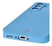Etui Bizon Silikonowe Soft do Galaxy A36 5G Niebieski