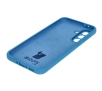 Etui Bizon Silikonowe Soft do Galaxy A36 5G Niebieski