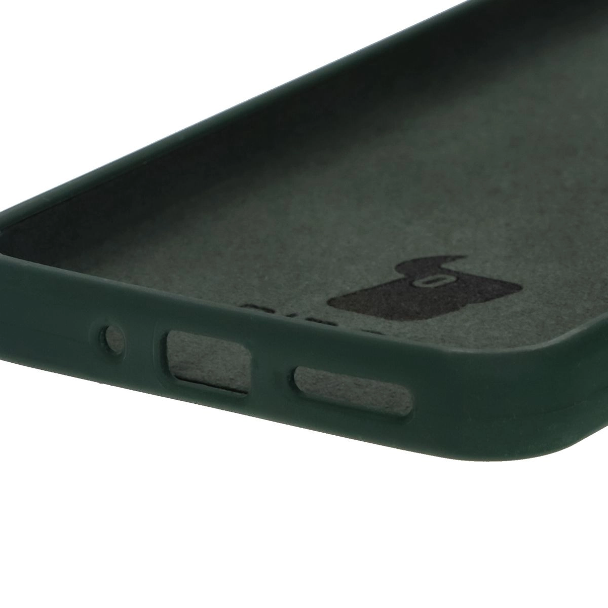 Etui Bizon Silikonowe Soft do Xiaomi Redmi 13C 4G/Xiaomi Redmi 13C 5G/Xiaomi Poco C65 Ciemnozielony