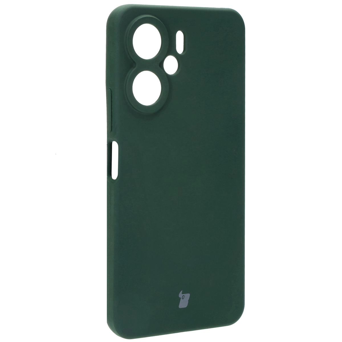 Etui Bizon Silikonowe Soft do Xiaomi Redmi 13C 4G/Xiaomi Redmi 13C 5G/Xiaomi Poco C65 Ciemnozielony