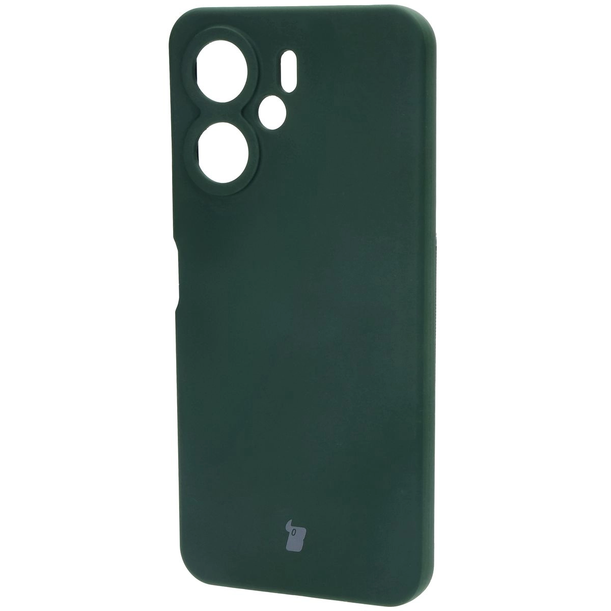 Etui Bizon Silikonowe Soft do Xiaomi Redmi 13C 4G/Xiaomi Redmi 13C 5G/Xiaomi Poco C65 Ciemnozielony