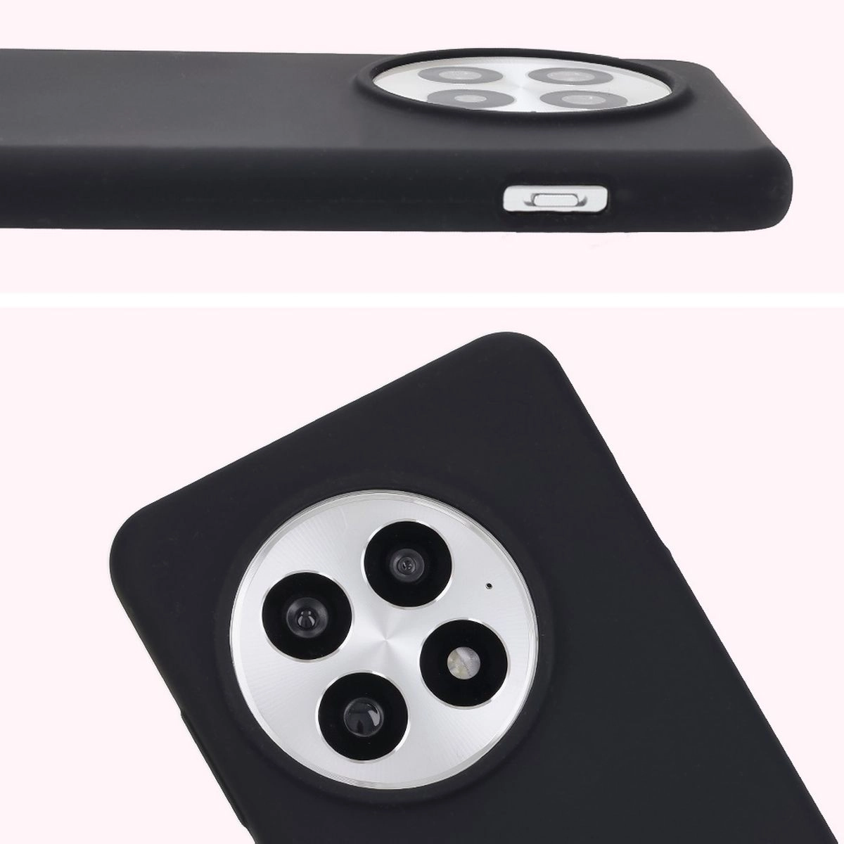 Etui Bizon Silikonowe Soft do OnePlus 13 Czarny