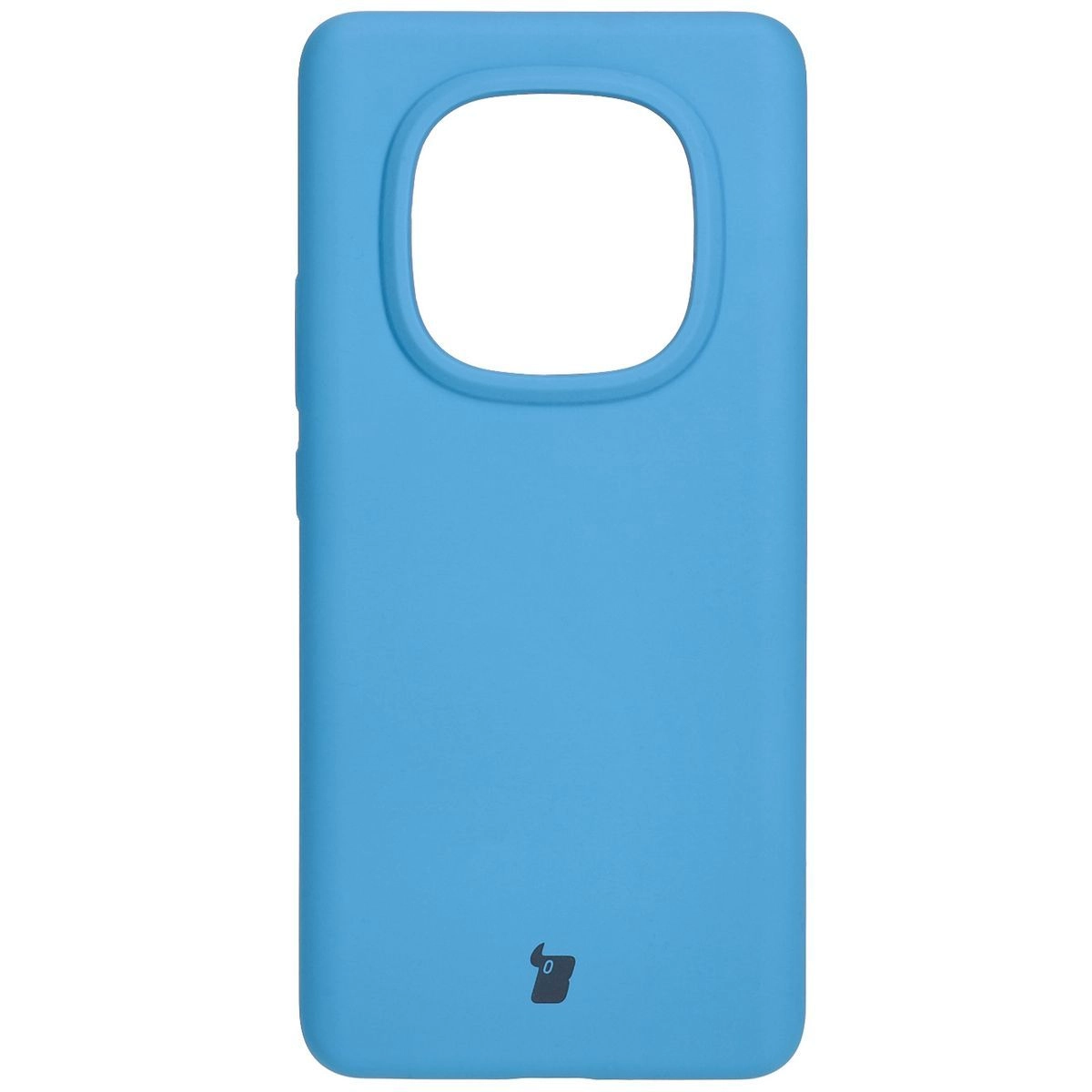 Etui Bizon Silikonowe Soft do Xiaomi Redmi Note 14 Pro 5G/Poco X7 Niebieski