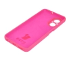Etui Bizon Silikonowe Soft do Realme C67 4G Neonowo-różowy