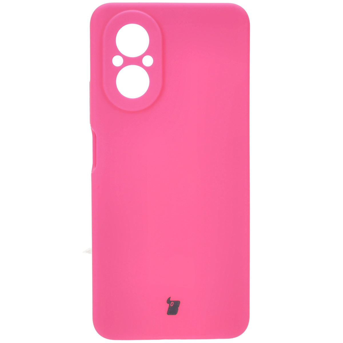 Etui Bizon Silikonowe Soft do Realme C67 4G Neonowo-różowy