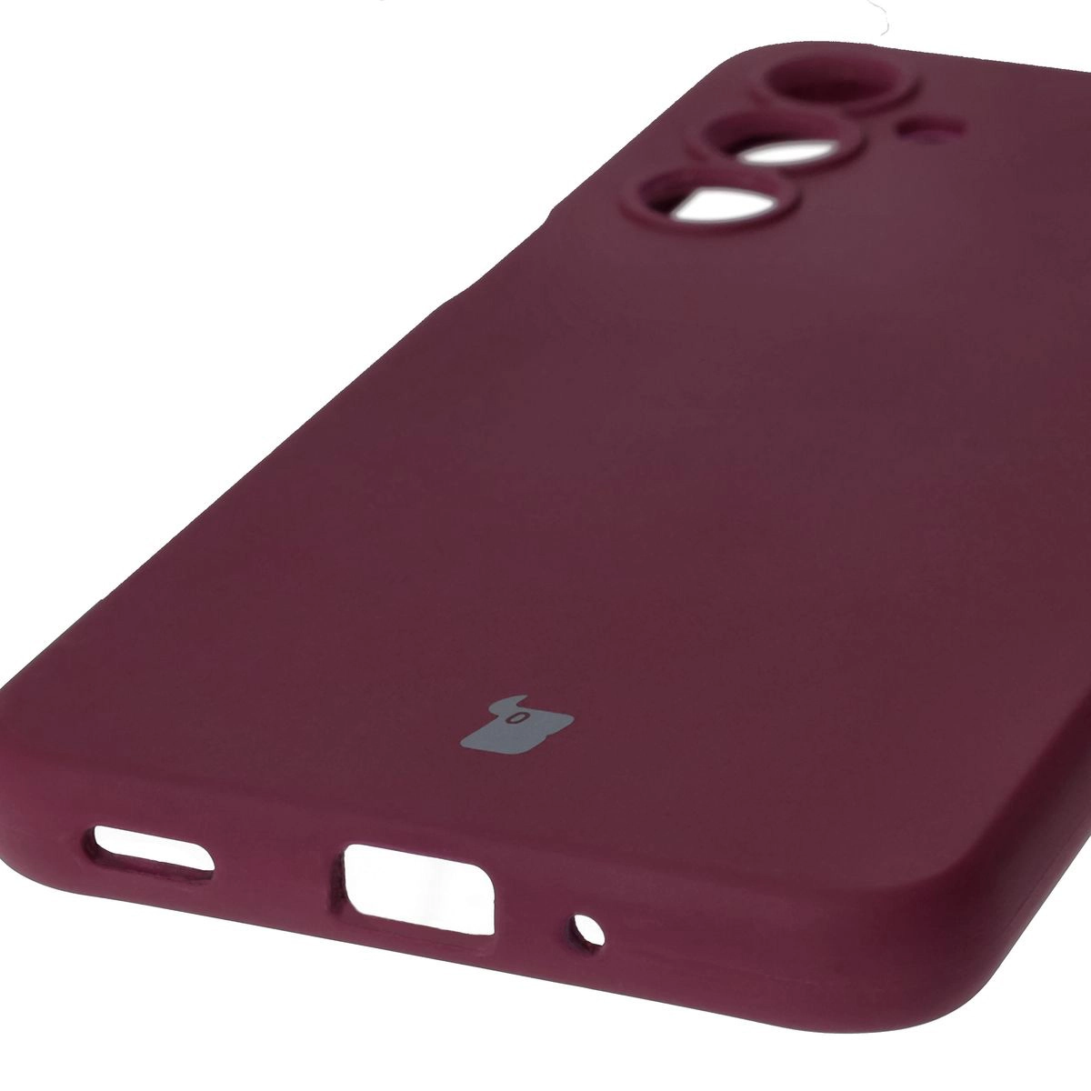 Etui Bizon Silikonowe Soft do Galaxy A16 4G/5G Ciemno-fioletowy