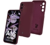 Etui Bizon Silikonowe Soft do Galaxy A16 4G/5G Ciemno-fioletowy