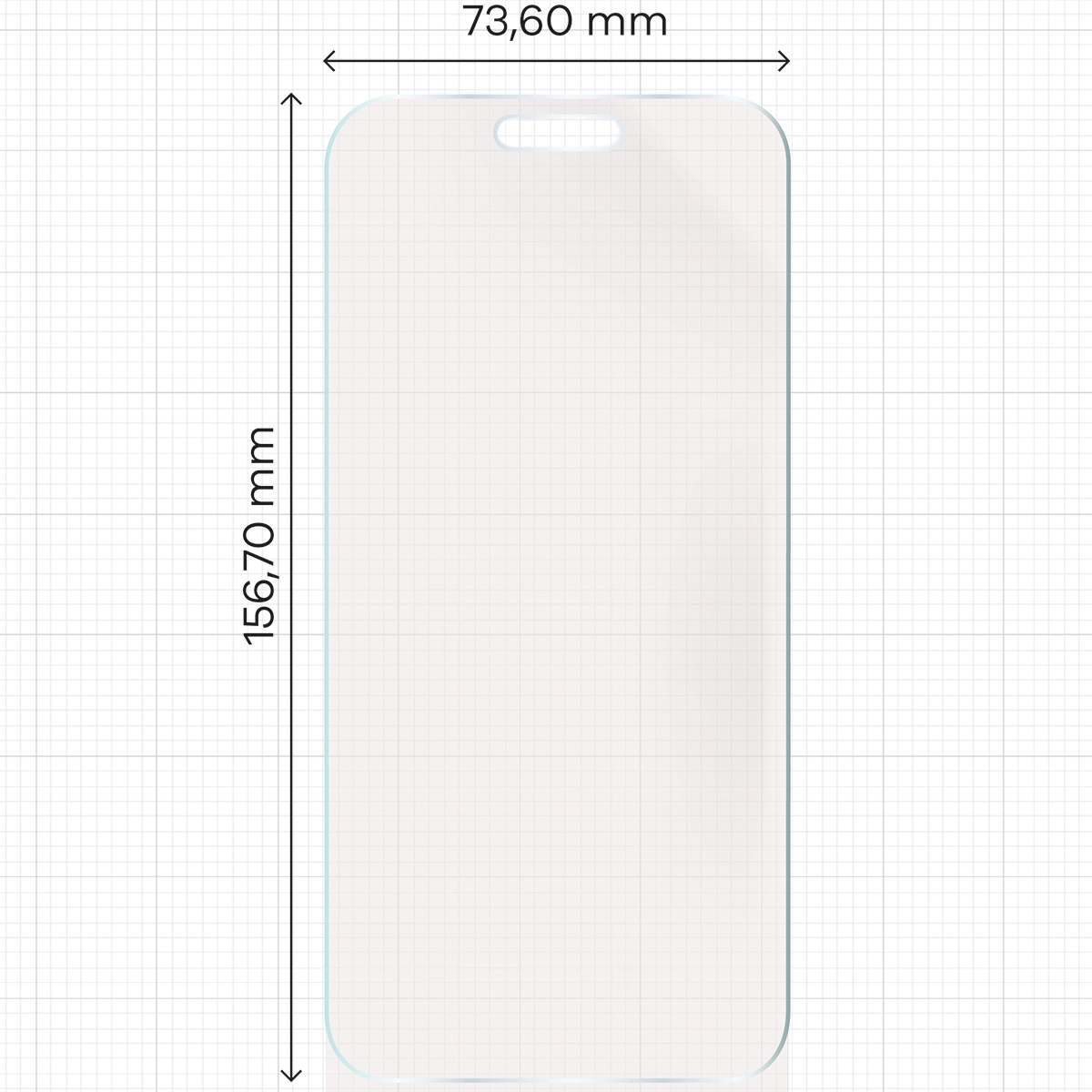 Folia ochronna Bizon matowa Film Sun do iPhone 16 Plus 2 sztuki