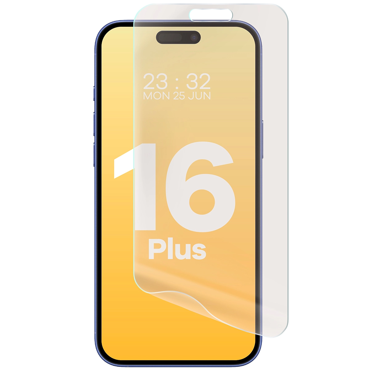 Folia ochronna Bizon matowa Film Sun do iPhone 16 Plus 2 sztuki