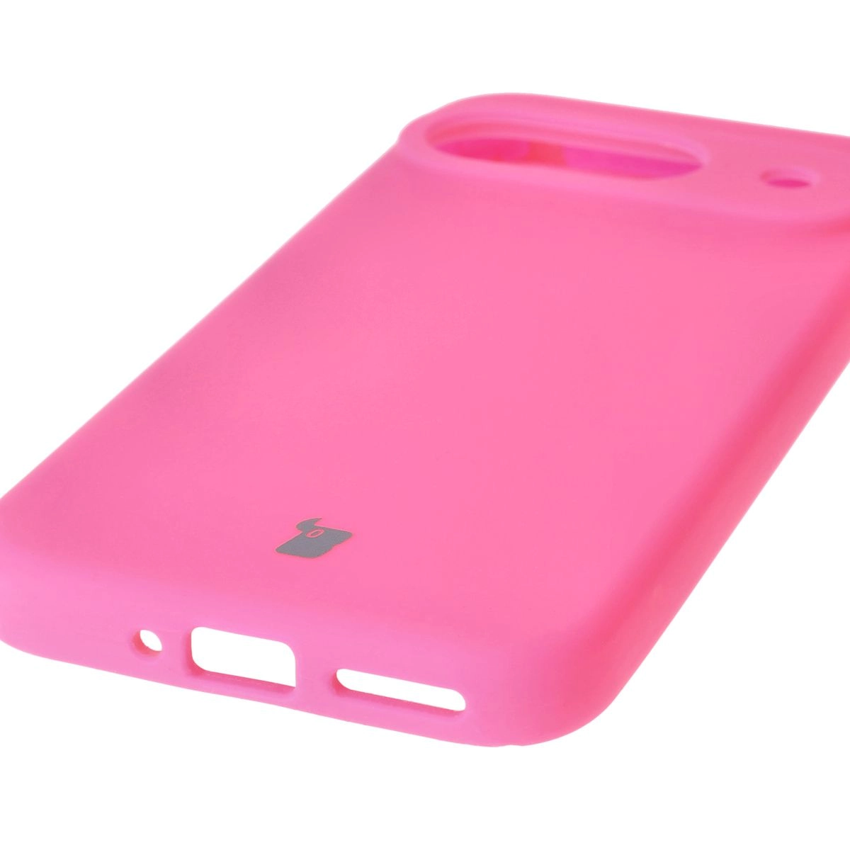 Etui Bizon Silikonowe Soft do Google Pixel 9 Neonowo-różowy