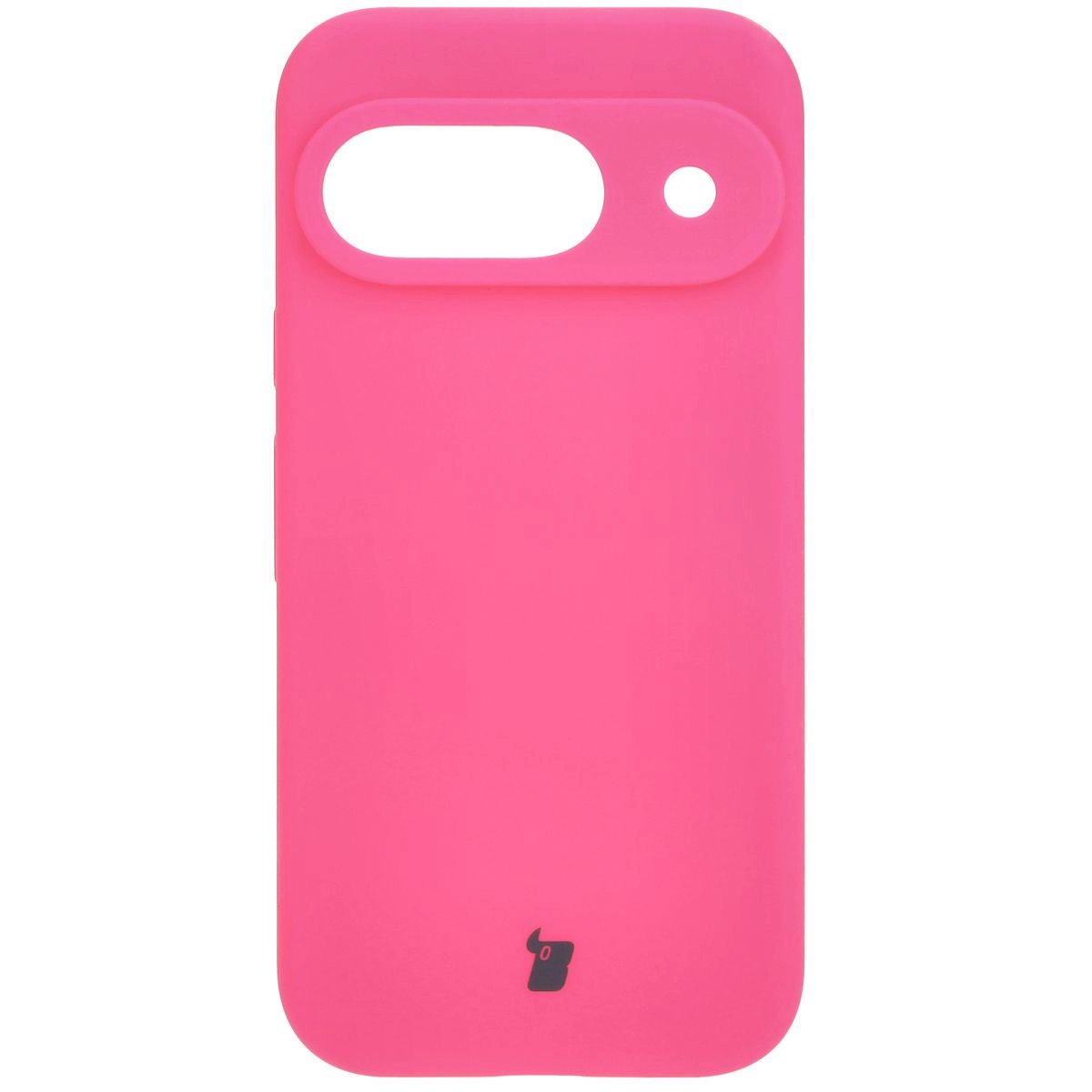 Etui Bizon Silikonowe Soft do Google Pixel 9 Neonowo-różowy