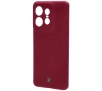 Etui Bizon Silikonowe Soft do Motorola Edge 50 Pro Ciemno-fioletowy