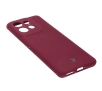 Etui Bizon Silikonowe Soft do Motorola Edge 50 Pro Ciemno-fioletowy