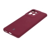 Etui Bizon Silikonowe Soft do Motorola Edge 50 Pro Ciemno-fioletowy