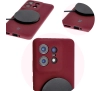 Etui Bizon Silikonowe Soft do Motorola Edge 50 Pro Ciemno-fioletowy