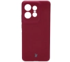Etui Bizon Silikonowe Soft do Motorola Edge 50 Pro Ciemno-fioletowy
