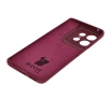 Etui Bizon Silikonowe Soft do Motorola Edge 50 Pro Ciemno-fioletowy