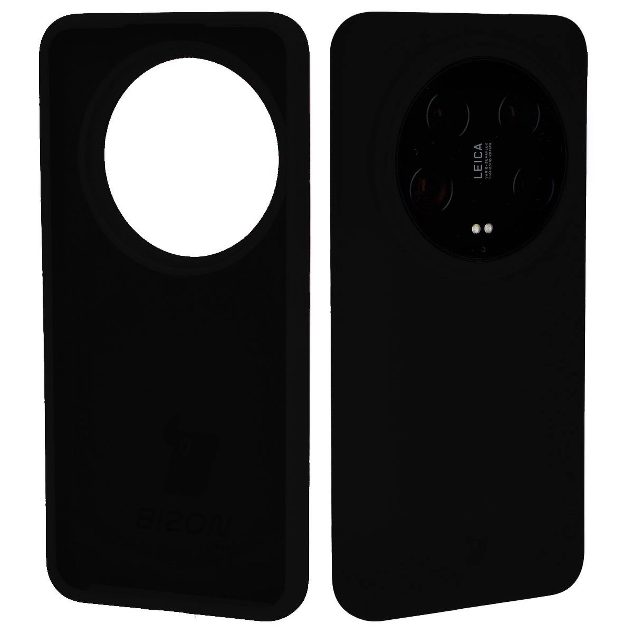 Etui Bizon Silikonowe Soft do Xiaomi 14 Ultra Czarny