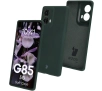 Etui Bizon Silikonowe Soft do Motorola Moto G85 5G Ciemnozielony