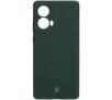 Etui Bizon Silikonowe Soft do Motorola Moto G85 5G Ciemnozielony