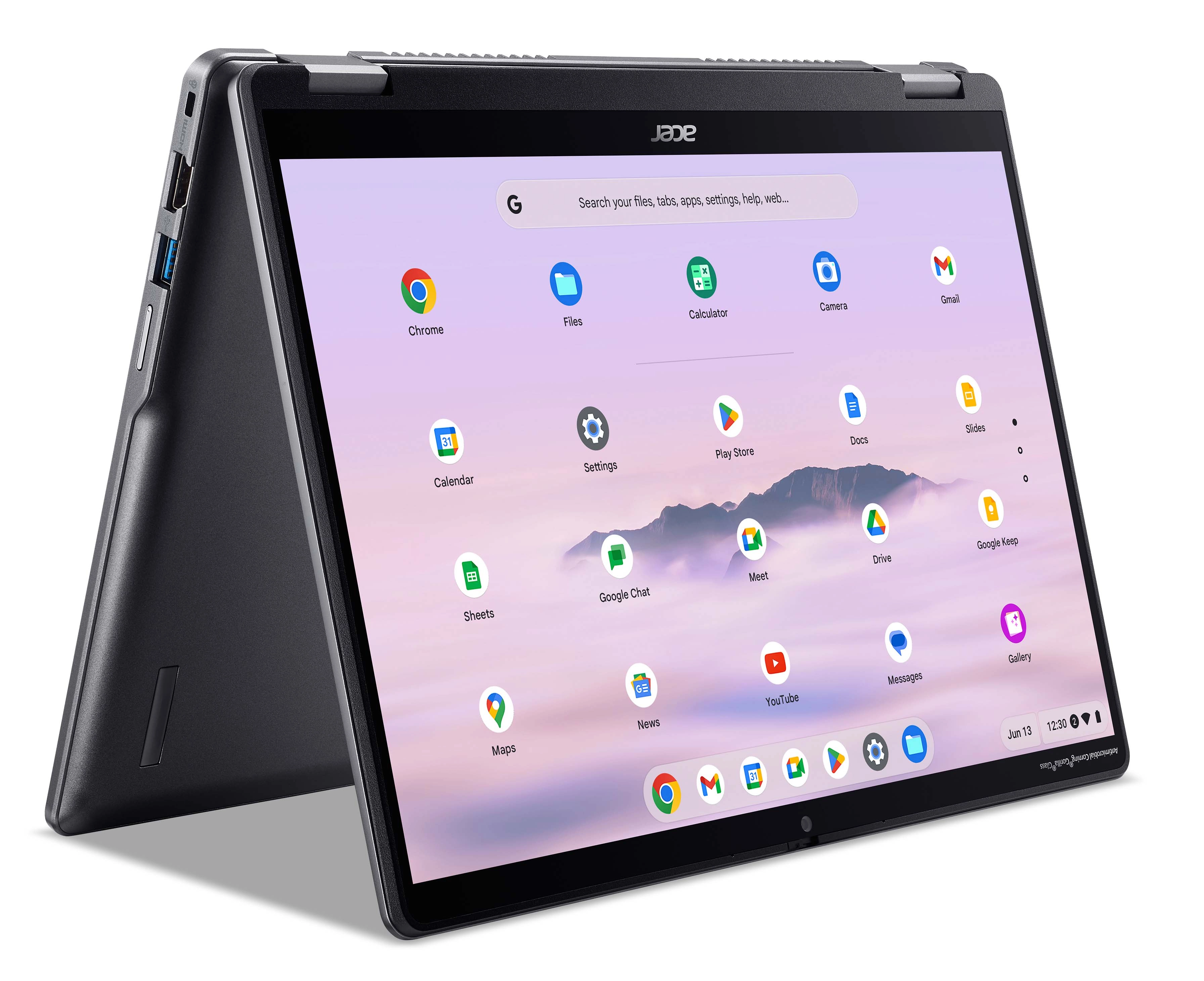 Laptop 2w1 Acer Chromebook Plus Spin 514 CPE594-1N-TCO 14" i5-1334U 16GB RAM 256GB Dysk SSD ChromeOS Szary