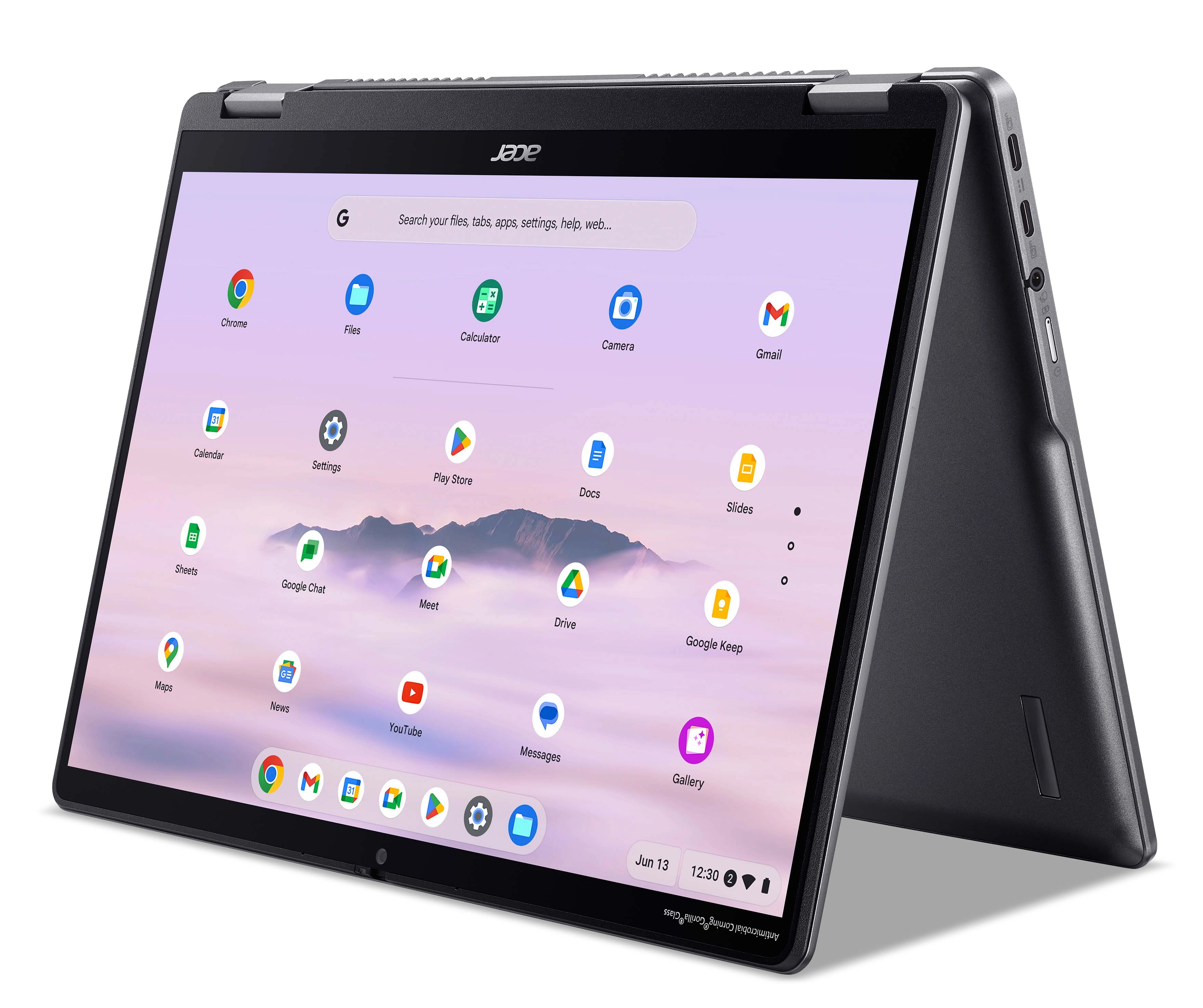 Laptop 2w1 Acer Chromebook Plus Spin 514 CPE594-1N-TCO 14" i5-1334U 16GB RAM 256GB Dysk SSD ChromeOS Szary