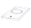 Etui Bizon CrystalO z MagSafe do Galaxy A16 4G/5G Przezroczyste