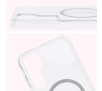 Etui Bizon CrystalO z MagSafe do Galaxy A16 4G/5G Przezroczyste
