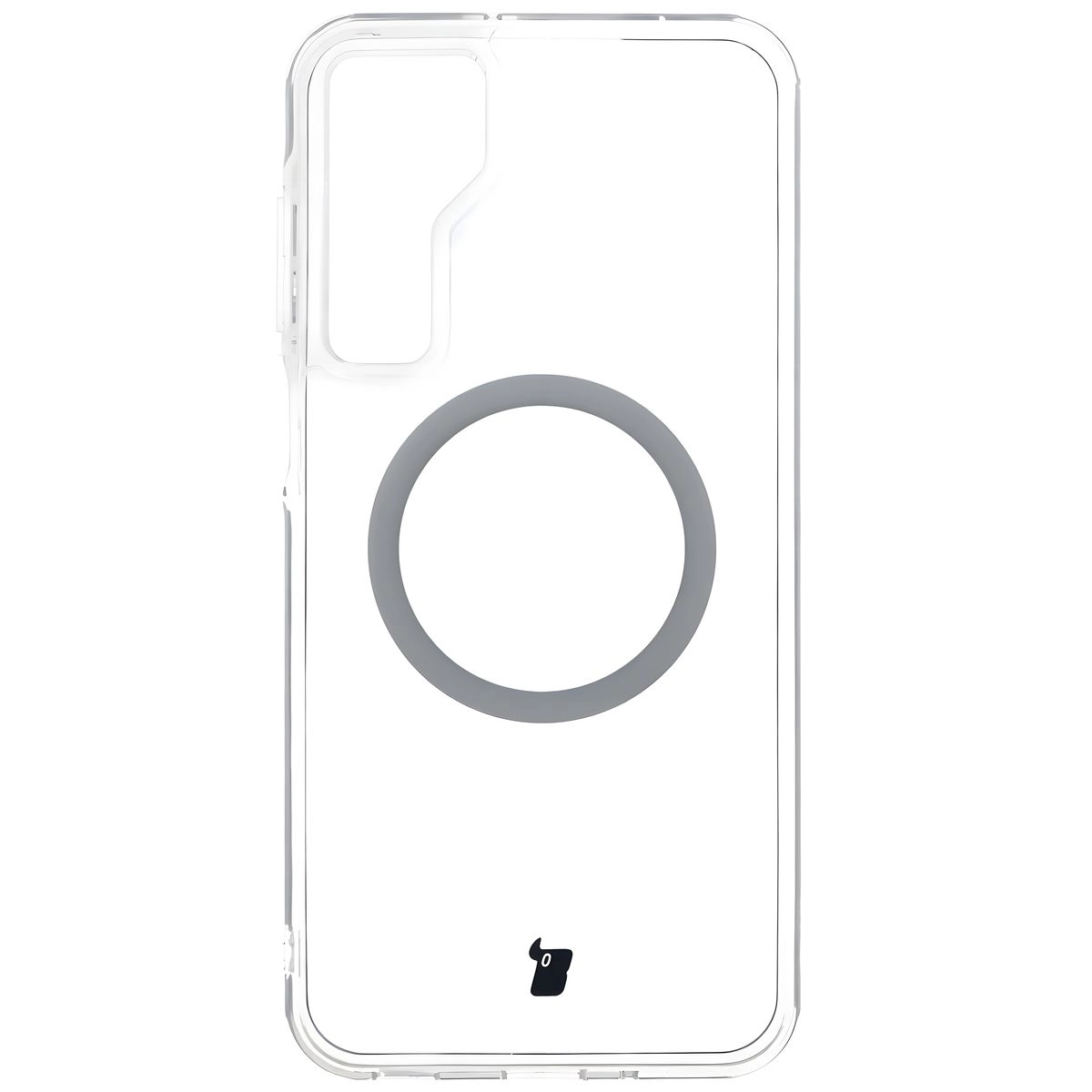 Etui Bizon CrystalO z MagSafe do Galaxy A16 4G/5G Przezroczyste