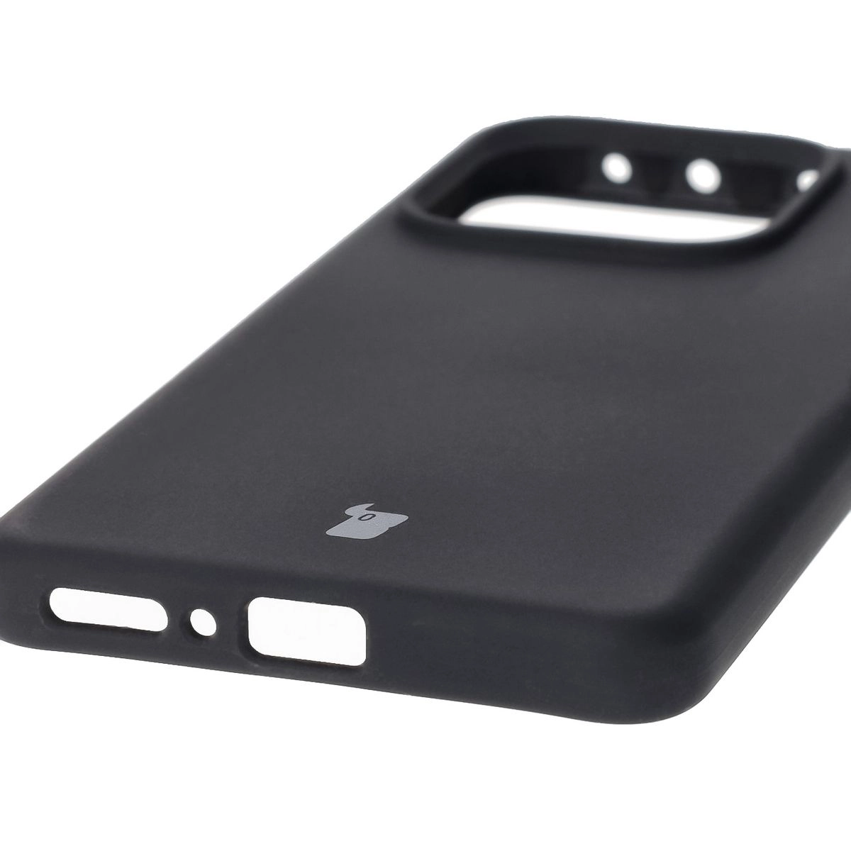 Etui Bizon Silikonowe Soft do Xiaomi Redmi Note 14 5G Czarny