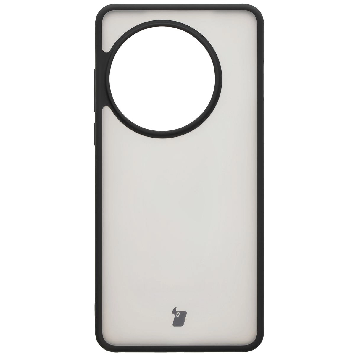 Etui Bizon Angelo do OnePlus 13 Przydymione z czarną ramką