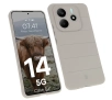 Etui Bizon Tur do Xiaomi Redmi Note 14 5G Jasnoszary