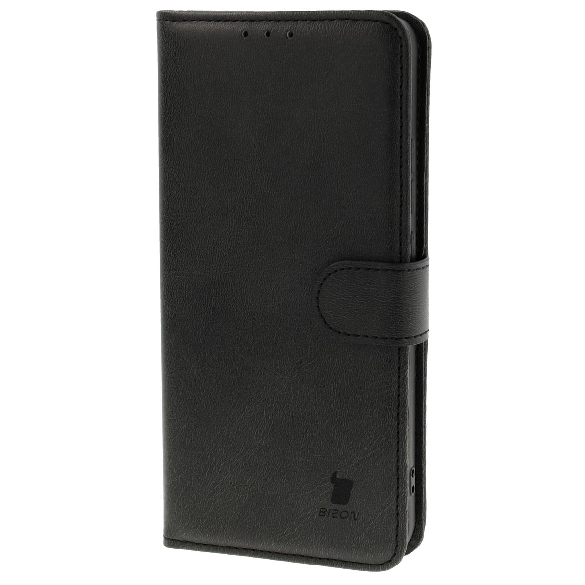 Etui Bizon z klapką Pocket do Xiaomi Poco X7 Pro Czarny