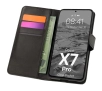 Etui Bizon z klapką Pocket do Xiaomi Poco X7 Pro Czarny