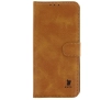 Etui Bizon z klapką Pocket do Xiaomi Poco X7 Pro Brązowy
