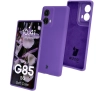 Etui Bizon Silikonowe Soft do Motorola Moto G85 5G Fioletowy