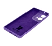 Etui Bizon Silikonowe Soft do Motorola Moto G85 5G Fioletowy