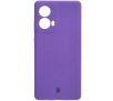 Etui Bizon Silikonowe Soft do Motorola Moto G85 5G Fioletowy
