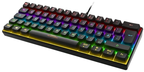Klawiatura mechaniczna Deltaco GAM-075-US Czarny