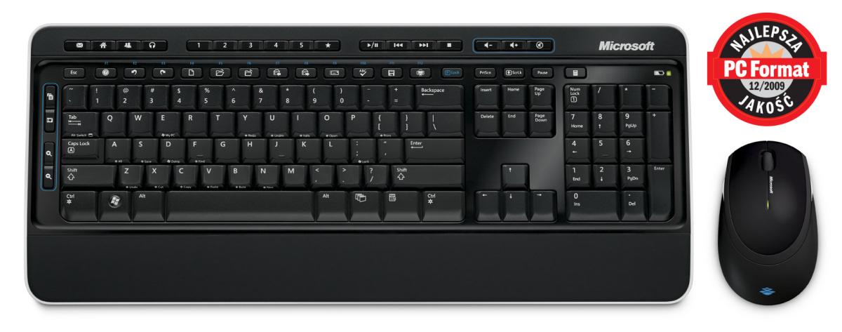 Zestaw Microsoft Wireless Desktop 3000 Windows Mac USB