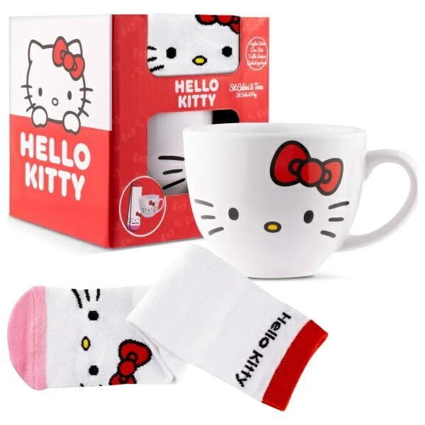 Zestaw prezentowy Coriex Hello Kitty 340ml Skarpetki
