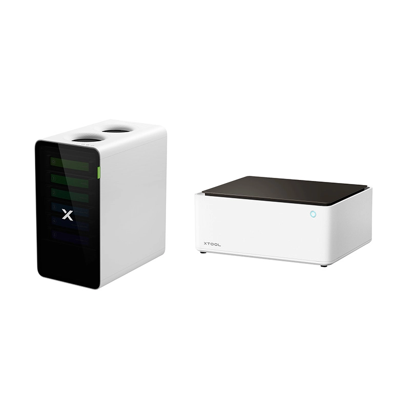 Grawerka laserowa xTool Grawerka laserowa 2w1 xTool M1 10W + Pochłaniacz dymu xTool SafetyPro AP2