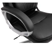 Fotel ActiveJet YK7304 Biurowy do 120kg Skóra ECO Czarny