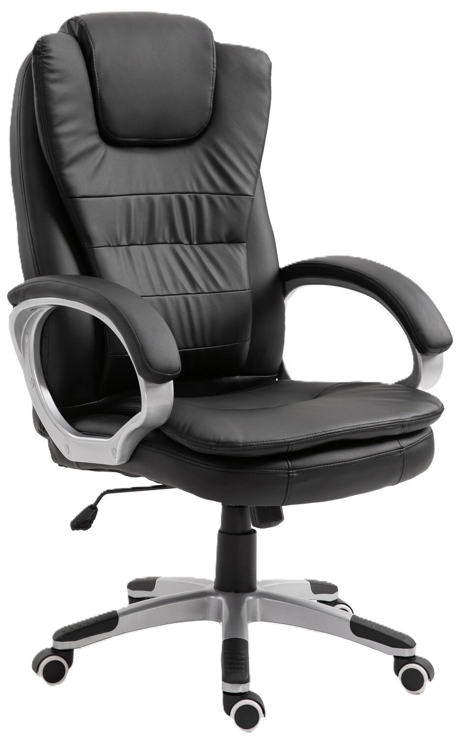 Fotel ActiveJet YK7304 Biurowy do 120kg Skóra ECO Czarny