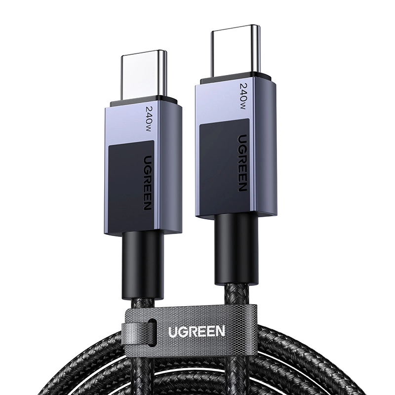 Kabel UGREEN USB-C do USB-C PD L513 240W 2m Szary