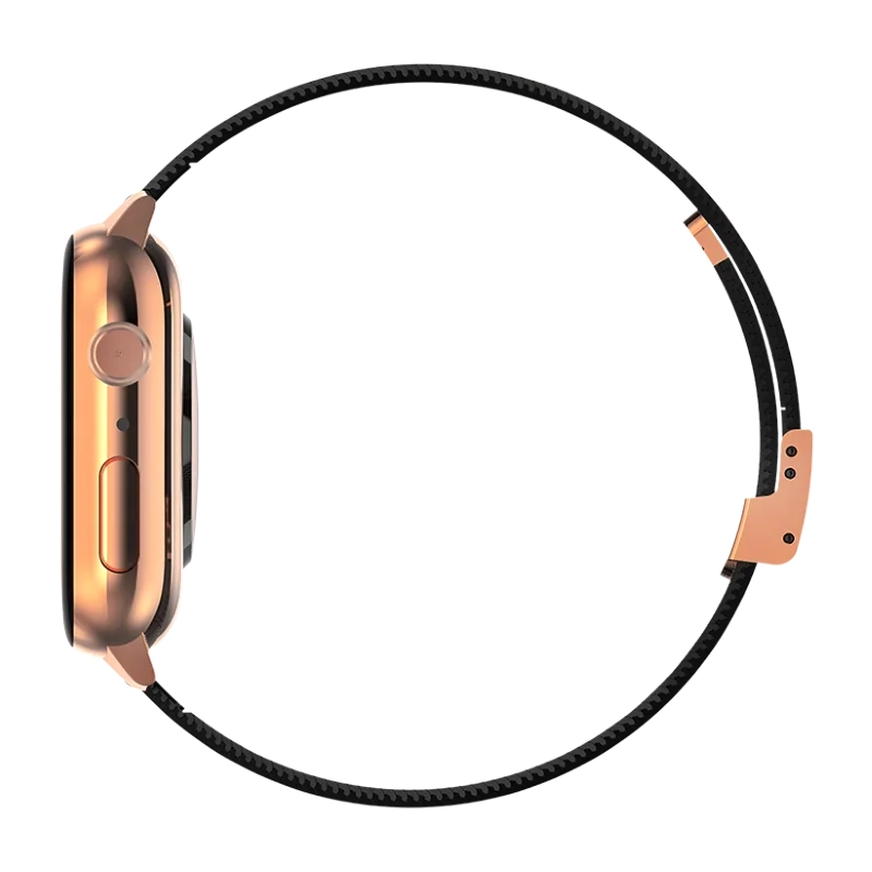Smartwatch Maxcom FW64 Oxygen 2 44cm Czarno-złoty + bransoletka ANIA KRUK