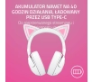 Słuchawki bezprzewodowe z mikrofonem Razer Kraken Kitty V2 BT White Nauszne Biały