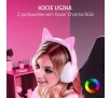 Słuchawki bezprzewodowe z mikrofonem Razer Kraken Kitty V2 BT White Nauszne Biały