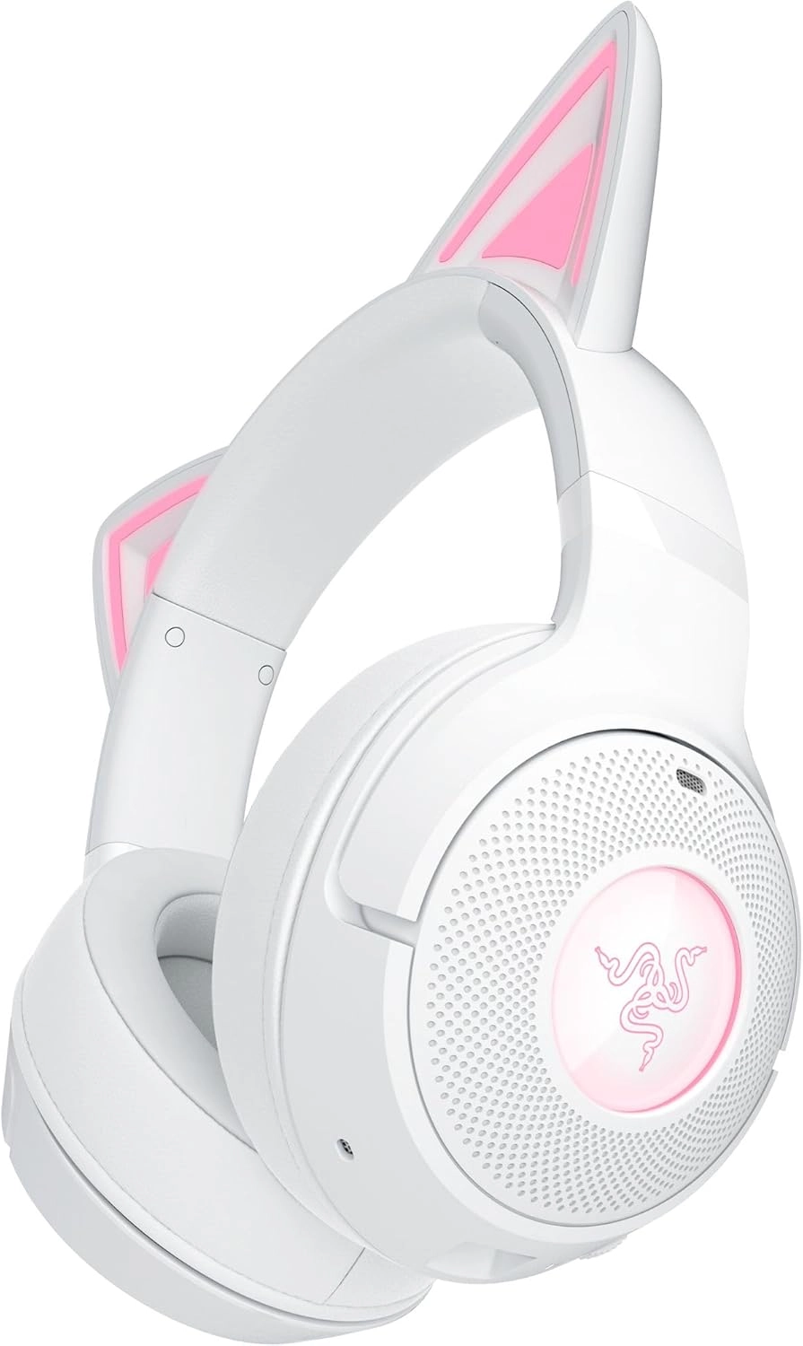 Słuchawki bezprzewodowe z mikrofonem Razer Kraken Kitty V2 BT White Nauszne Biały